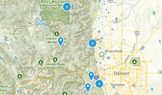 trails to Hike Map