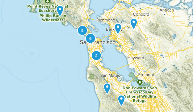 hikes to try Map