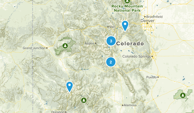 14ers Map