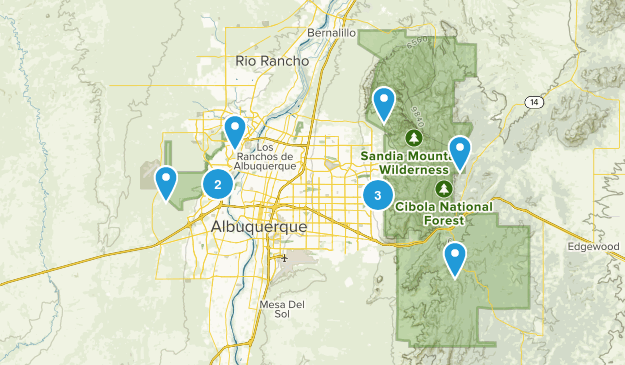 Albuquerque Map