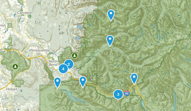 North Bend Map