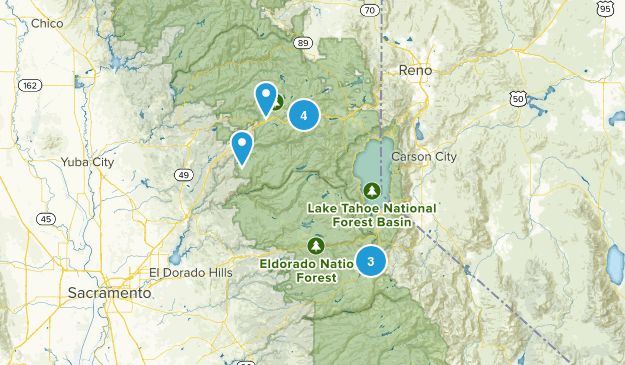 Backpacking Map