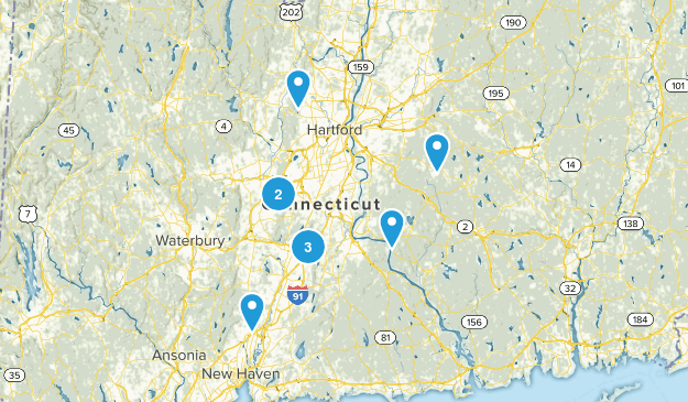 CT Trails Map