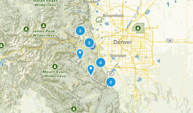 An after work hike! Map