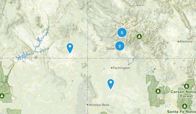 Dog Friendly Hikes Map