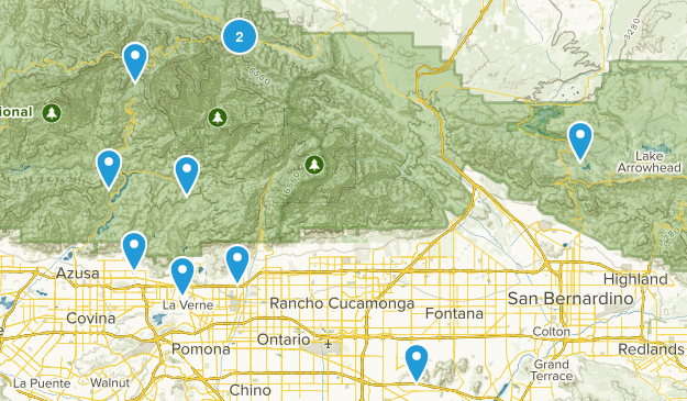 mountain bike wishlist Map