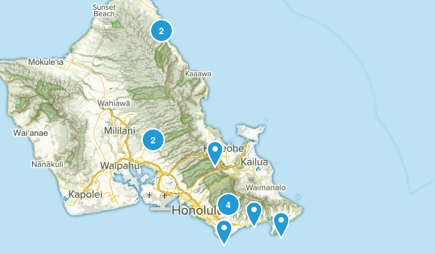 Oahu Map