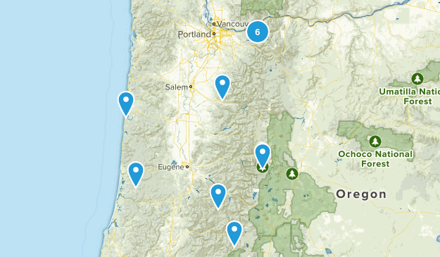 Oregon Map
