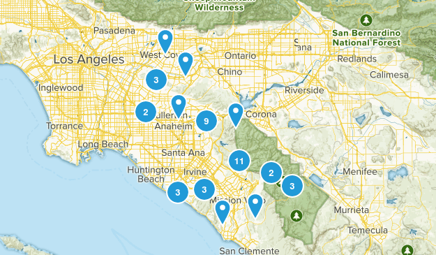 Camping Trails Map