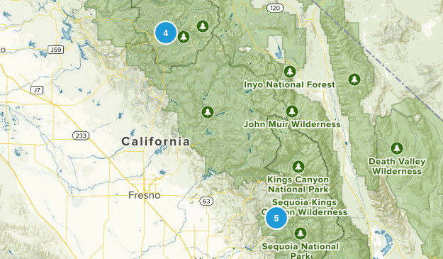 Yosemite Map