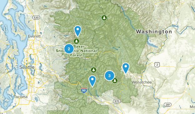Weekend Trips Map