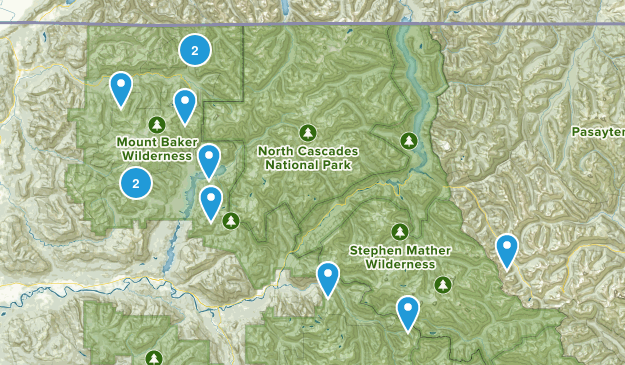 Mt Baker Map
