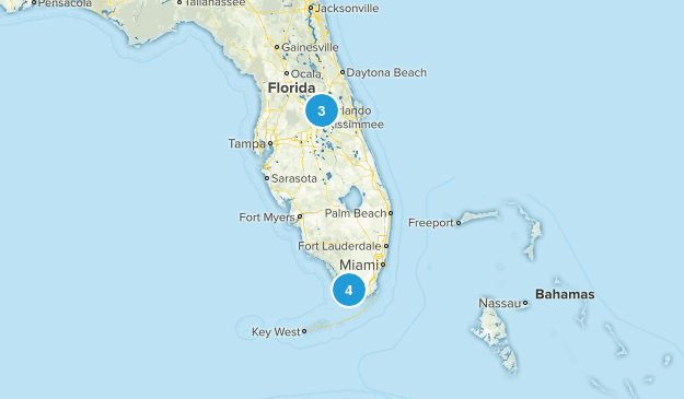 Florida trip Map