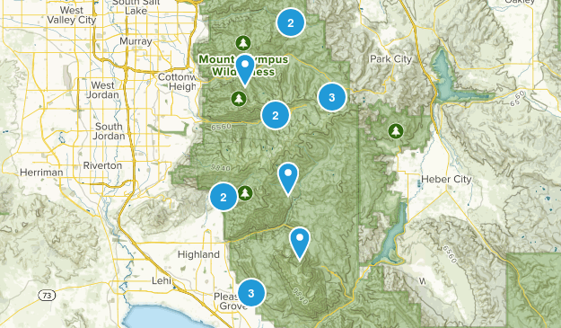 Fall Hikes Map
