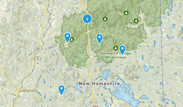 NH 4000 Footers Map