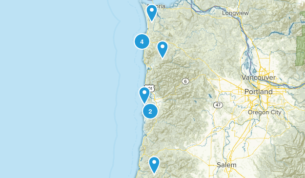 Oregon Coast Map
