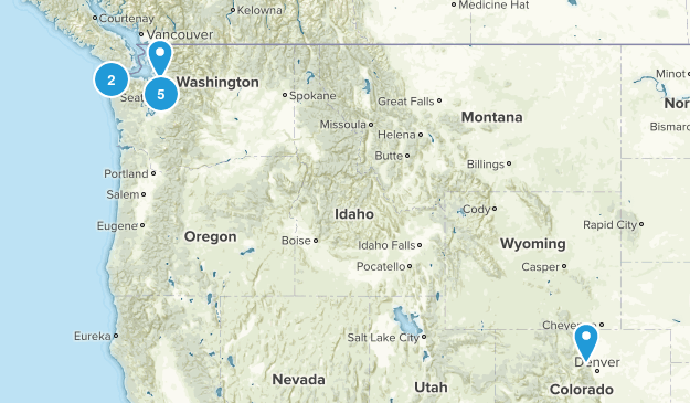 Hikes Completed Map