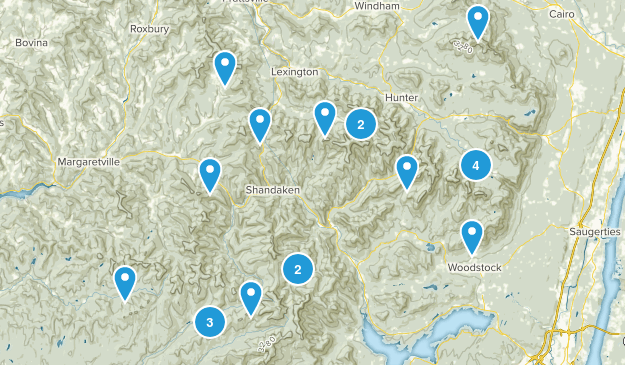 Catskill 3500 Map