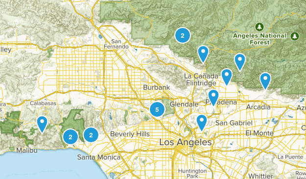 L.A. Trails Map