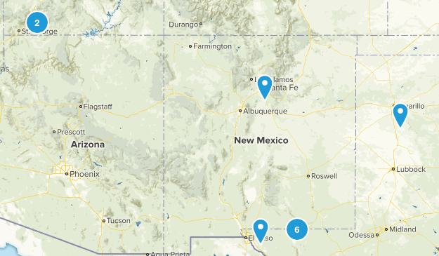 Trails Hiked Map