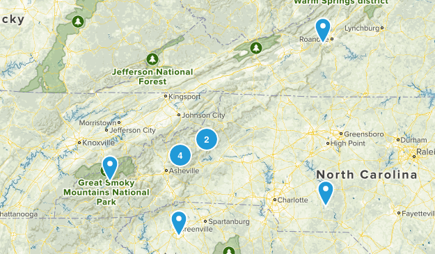 2014 Trip Map