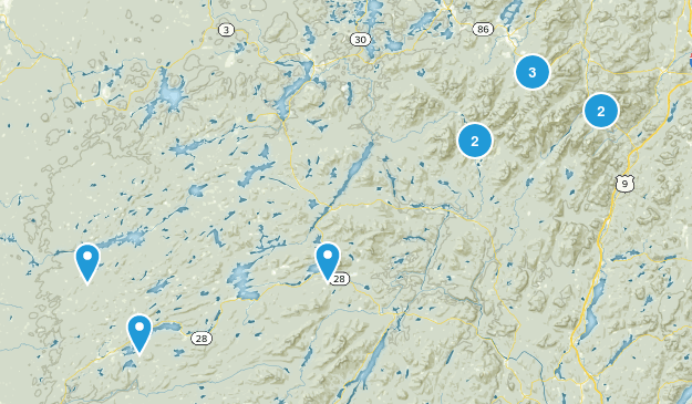completed peaks Map
