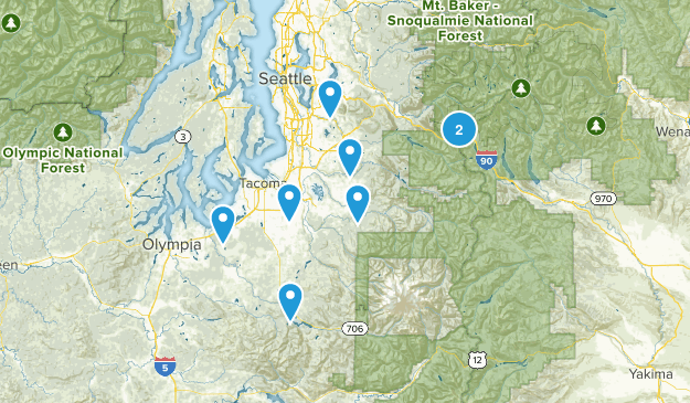completed trails Map