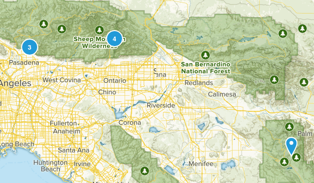 Favorite Peaks Map