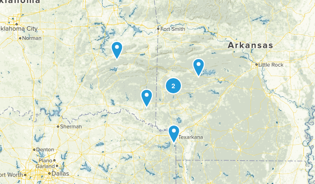 Broken Bow Map