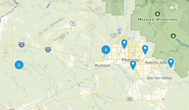 Arizona Trip Wishlist Map