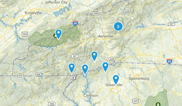 Asheville Map