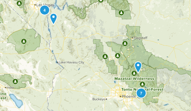 To hike Map