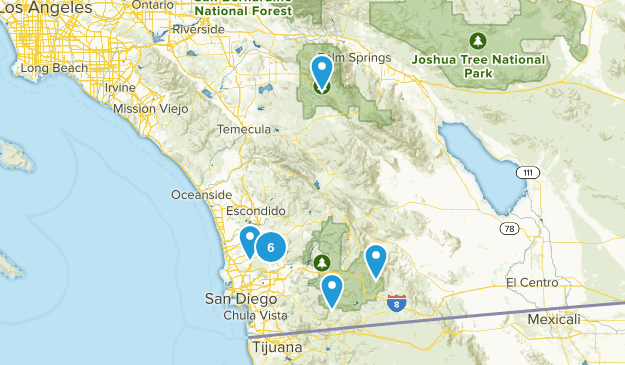 hikes completed Map