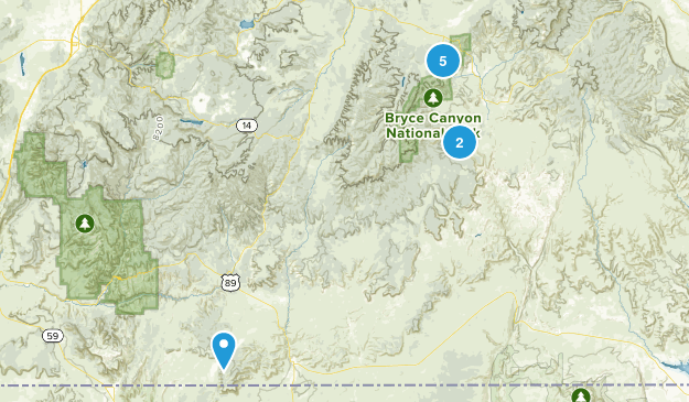 Bryce Canyon Map