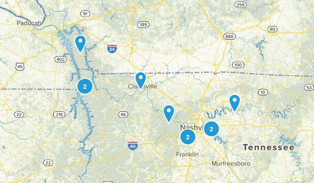 Tennessee trials Map