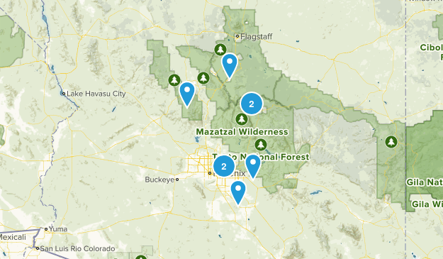 Arizona Trails Map