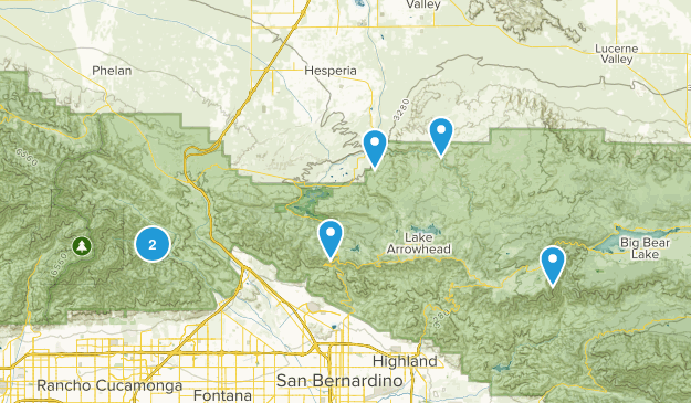 Hikes Map