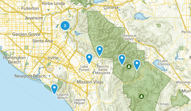 Orange County Trails Map