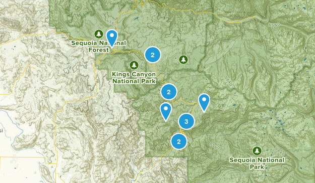 Sequoia np Map