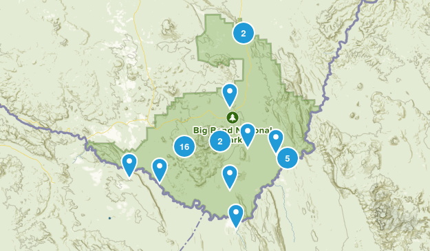 Big Bend Map