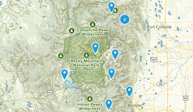 4x4 trails Map