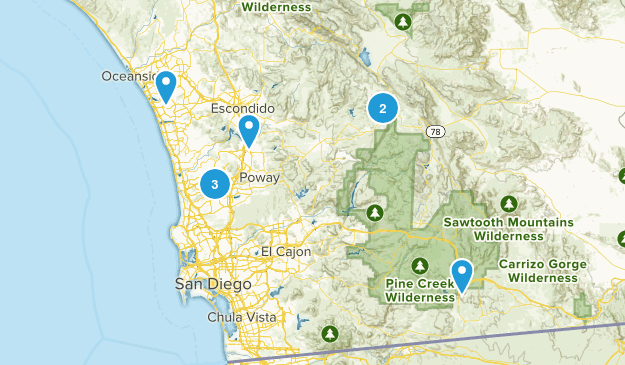 san diego Map