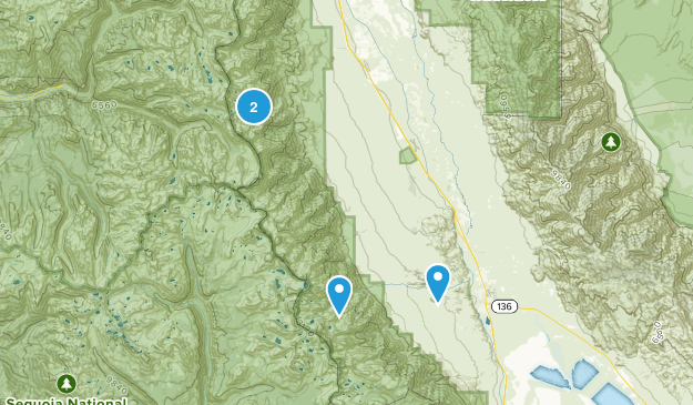 High Sierras Map