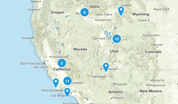 Summit List Map