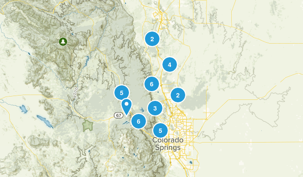 Colorado Springs Map