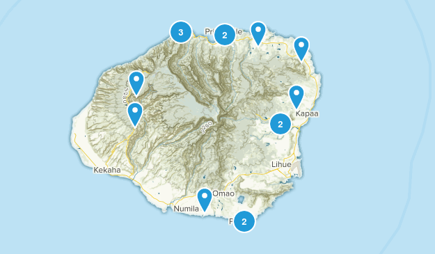 Kauai Map