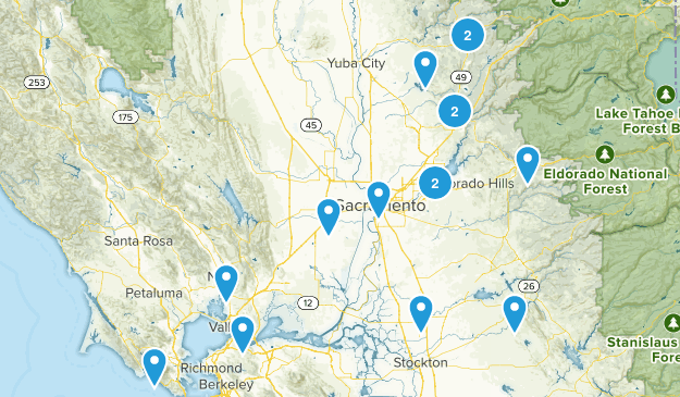Family Hikes Map