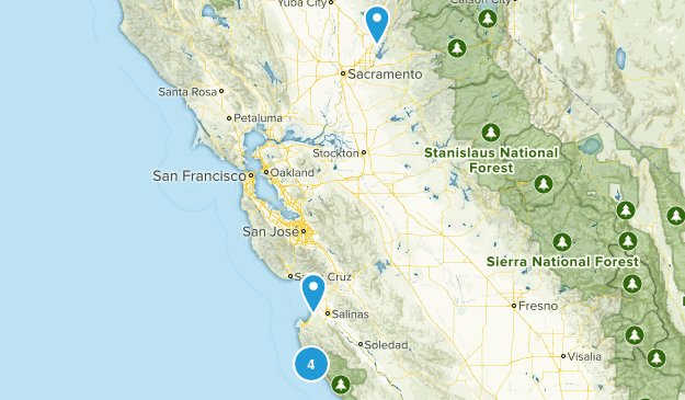 Friends or Family Hikes Map