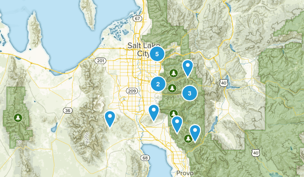 #Hikeutah15 Map