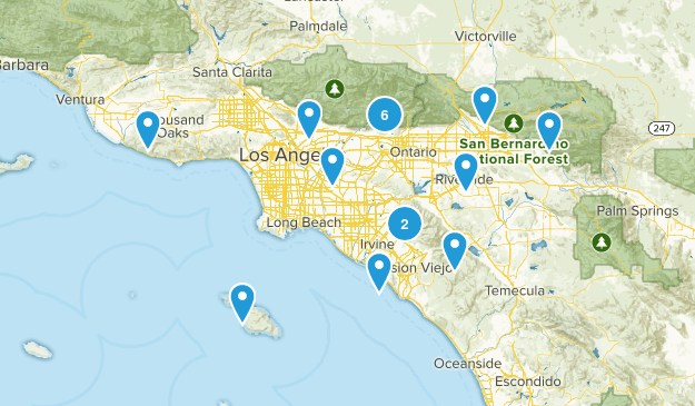 southern ca Map